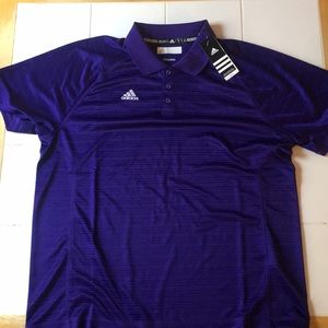 ADIDAS Purple Polo Shirt